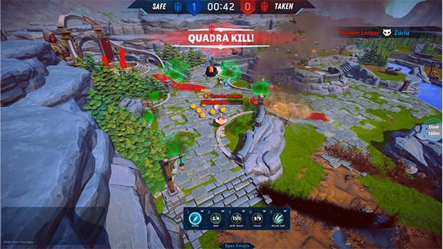 Kết hợp chiến lược thông minh và phản xạ nhanh nhạy để chinh phục các chế độ chơi trong Thunder League game