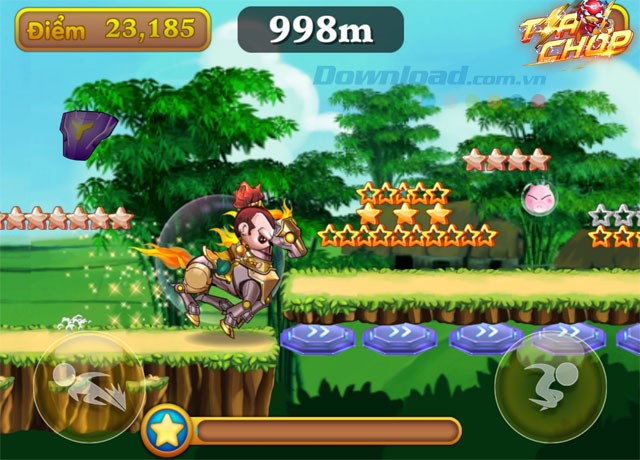 Giao diện chơi game tia chớp