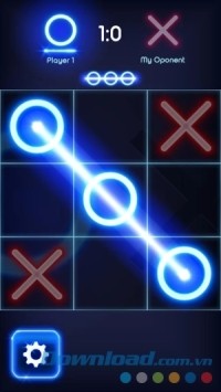 Game cờ caro Tic Tac Toe Glow cho Android