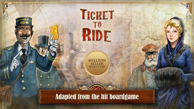 Chơi game Cuộc chiến tàu hỏa nổi tiếng trên di động - Ticket to Ride