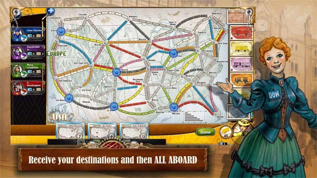 Ticket to Ride là một trong những board game phổ biến nhất hiện nay