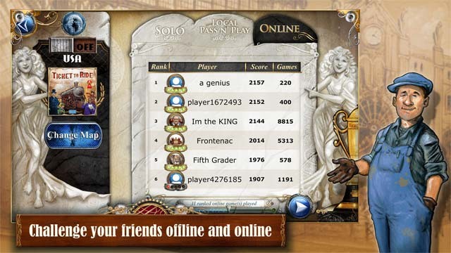 Thách thức bạn bè và tìm ra ông trùm đích thực của ngành đường sắt trong Ticket to Train