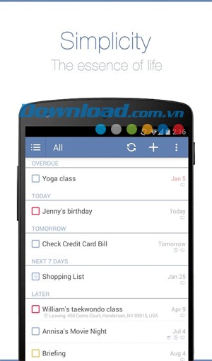 TickTick cho Android