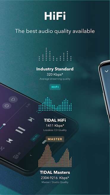 TIDAL Music cung cấp nhạc HiFi chất lượng