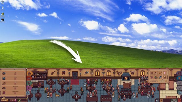 Tidehaven là game quản lý quán trọ và thị trấn thời Trung cổ nằm ở cuối desktop