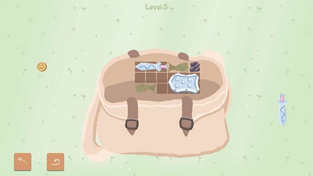 Tidy Backpack là game sắp xếp đồ đạc gây nghiện với lối chơi giải đố thư giãn