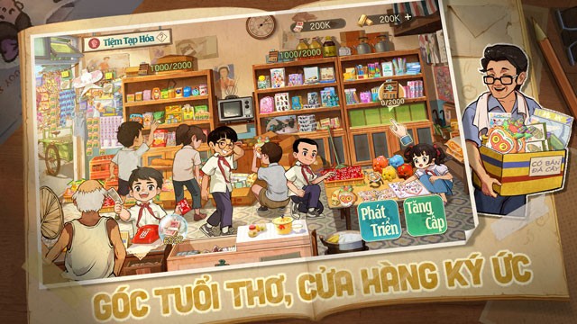 Góc tuổi thơ, cửa hàng ký ức