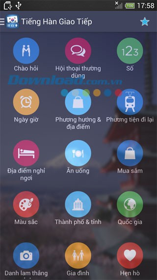 Tiếng Hàn giao tiếp cho Android