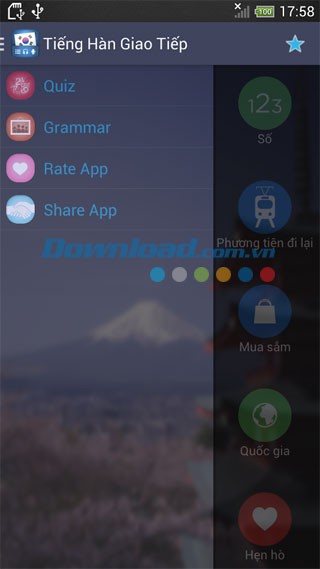 Tiếng Hàn giao tiếp cho Android