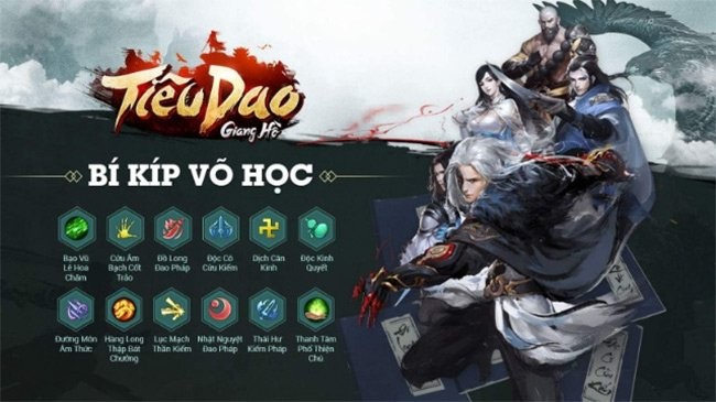 Bí kíp võ học trong Tieu Dao Giang Ho