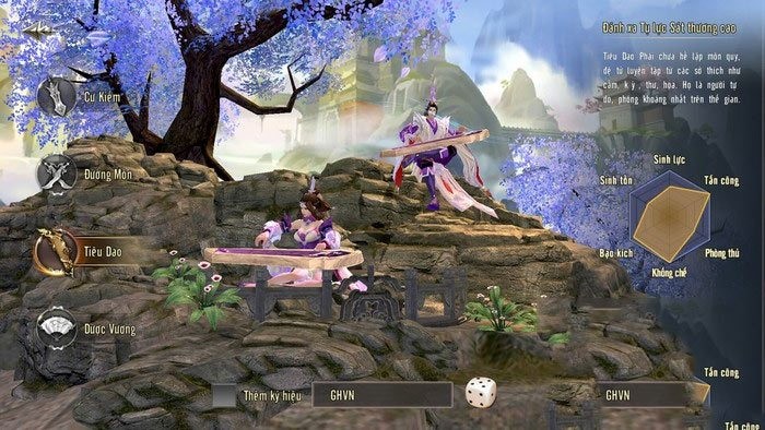 Các môn phái của Tiêu Dao Giang Hồ