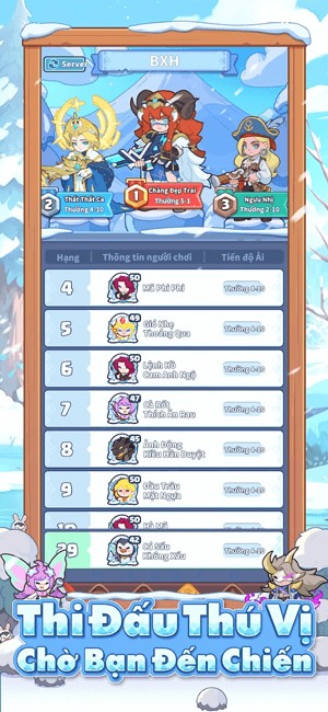 Hệ thống thi đấu thú vị