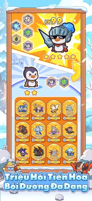 Triệu hồi tiến hóa, bồi dưỡng