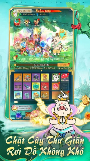 Chặt cây thư giãn