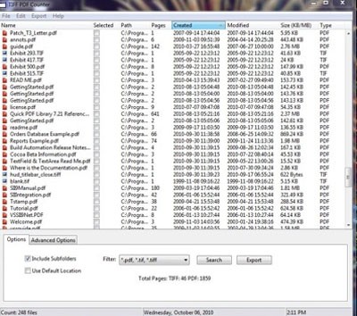 TIFF PDF Counter