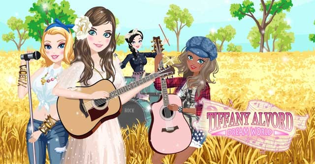 Trở thành siêu sao với sự giúp đỡ của Tiffany Alvord trong game Tiffany Alvord Dream World