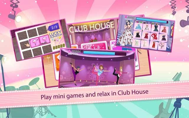 Tham gia vào nhiều hoạt động và mini game thú vị trong Tiffany Alvord Dream World