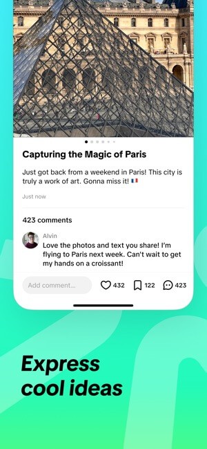 Thể hiện các ý tưởng tuyệt vời của bạn