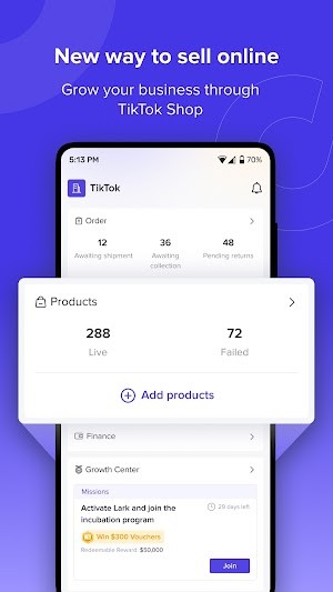 TikTok Shop Seller Center giúp bạn quản lý bán hàng online trên TikTok Shop hiệu quả