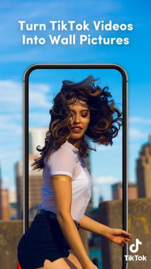 TikTok Wall Picture giúp bạn lấy video TikTok làm hình nền điện thoại
