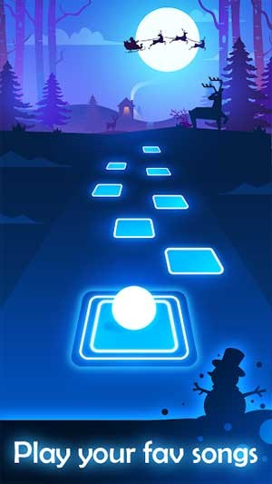 Người chơi có thể tải bài hát mình yêu thích lên để chơi