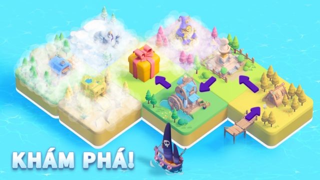 Mỗi khu vực mở ra sẽ dẫn đến các khu vực khác với các mối đe dọa