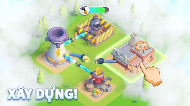 Bắt đầu với một vùng đất nhỏ và phải mở rộng từng ô đất