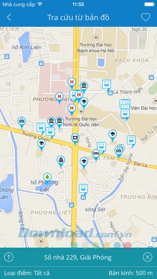 Tra cứu bản đồ