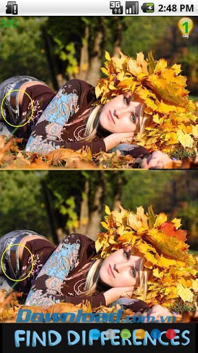 Tìm sự khác biệt for Android