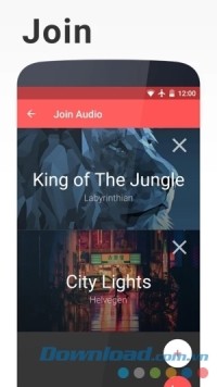 Timbre cho Android nối âm thanh