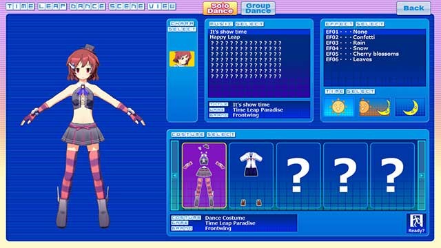 Xem các cô gái 3D dễ thương hát và nhảy trong Time Leap Paradise SUPER LIVE