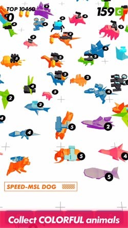 Thu thập nhiều loài động vật đầy màu sắc