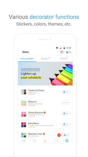 TimeBlocks có nhiều tùy chỉnh và trang trí sáng tạo