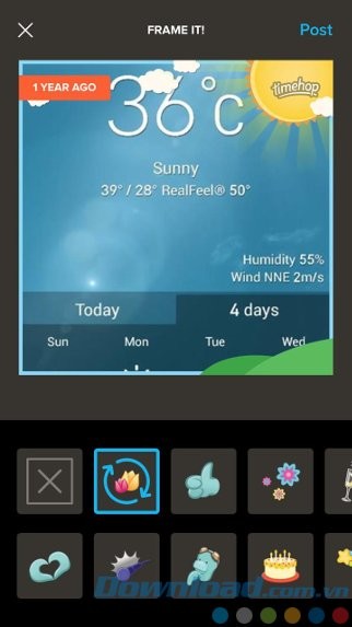 Thêm khung ảnh đẹp