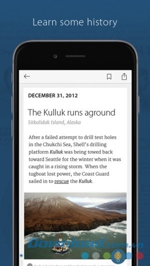 Timeline cho iOS học lịch sử