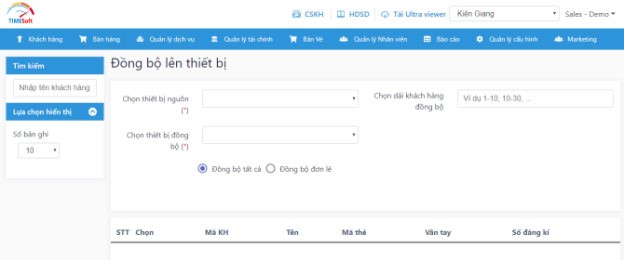 Quản lý các thiết bị đang kết nối