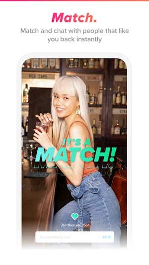 Ghép cặp và chat với người cũng thích bạn