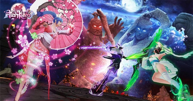 Săn Boss Hoàng Kim trong Tình Kiếm 3D