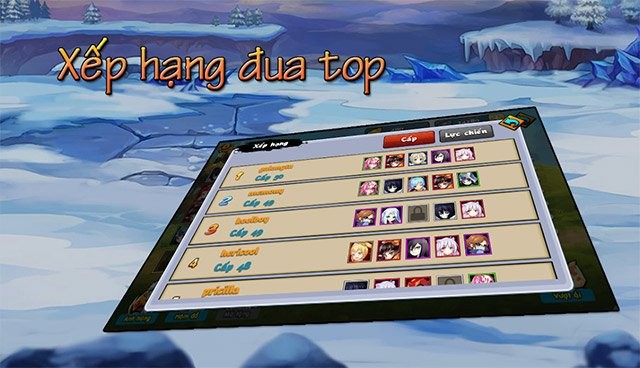 Xếp hạng trong Tinh Linh Đại Chiến