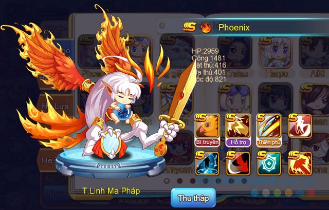 Thu thập Tinh Linh