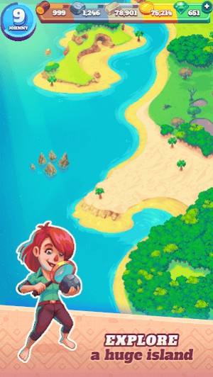 Khám phá hòn đảo rộng lớn trong game Tinker Island 2
