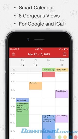 Lịch điện tử thông minh