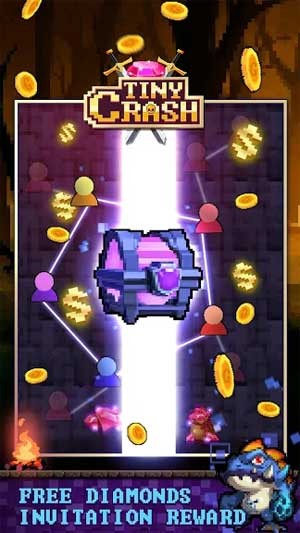 Nhận phần thưởng kim cương miễn phí khi mời bạn bè chơi game