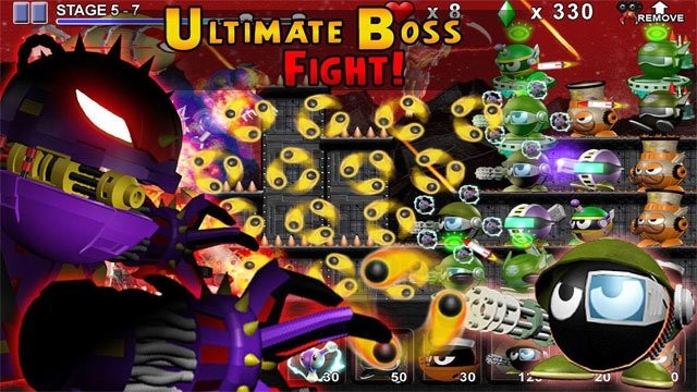 Bước vào cuộc chiến đối đầu boss khốc liệt