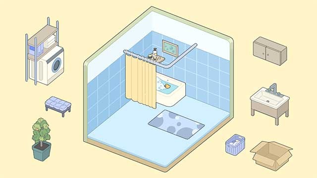 Hình ảnh tối giản, hoạt ảnh nhẹ nhàng và âm nhạc du dương