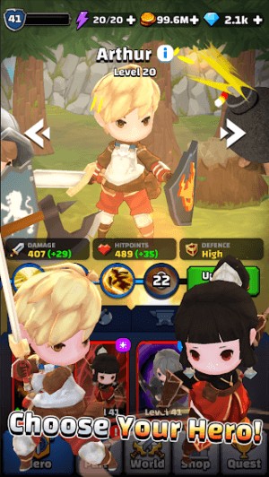 Chọn anh hùng của bạn