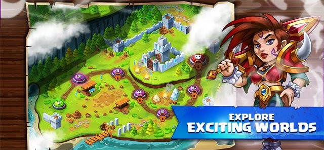 Khám phá các thế giới thú vị trong Tiny Gladiators 2