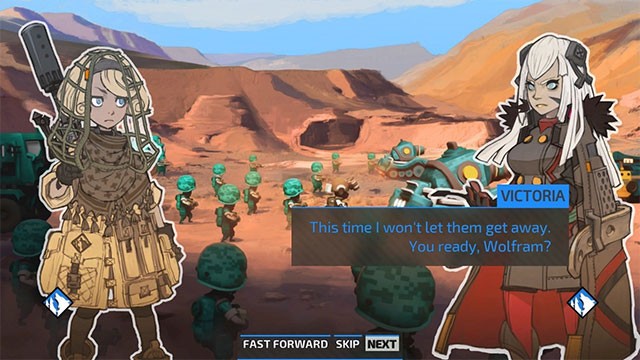 Vào vai 1 trong 3 chỉ huy với năng lực đặc biệt để chỉ huy quân đội chiến đấu