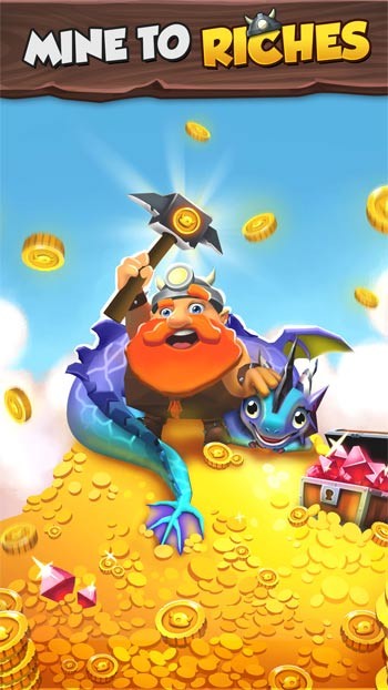 Mục tiêu của bạn trong Tiny Miners iOS là trở nên giàu có
