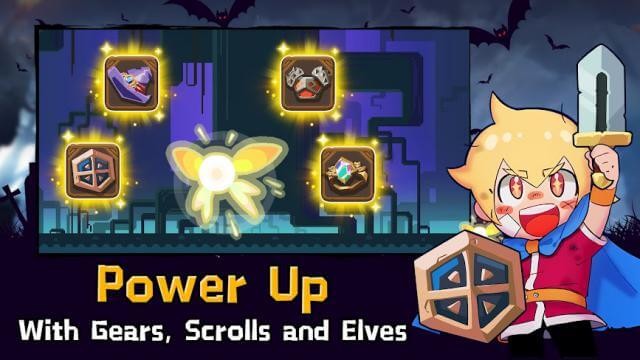 Nâng cấp nhân vật bằng trang thiết bị